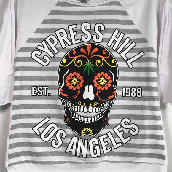 Control Industry Cypress Hill Day of the Dead Raglan Tee, Women's Size XL -Multi - Picture 5 of 9